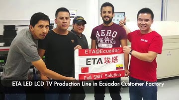 Turnkey Solution for LCD TV Smart Appliance Production Line