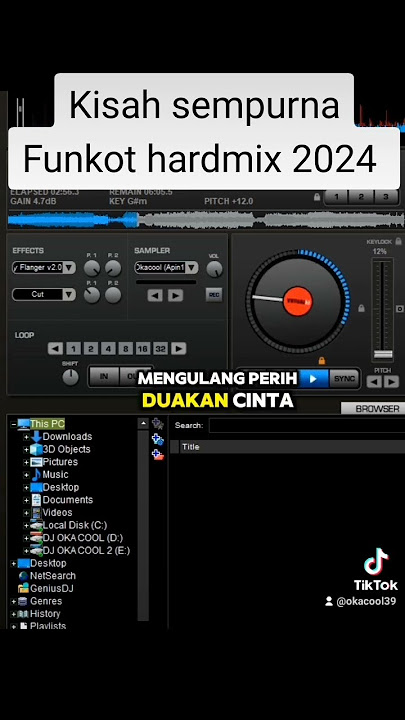 Single funkot Kisah sempurna mahalini funkot version tiktok