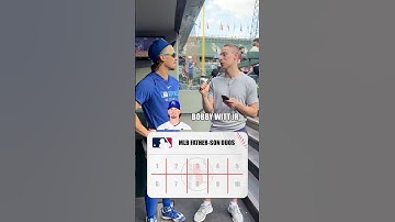 CAN BOBBY WITT JR GUESS FATHER-SON MLB DUOS??