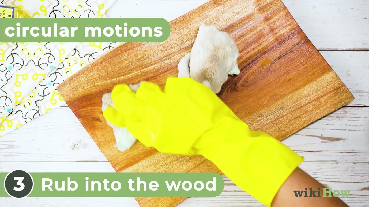How to Use Linseed Oil on Wood YouTube
