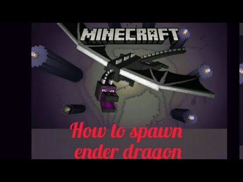 How to spawn ender dragon in minecraft | Ender dragon | Minecraft ...