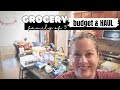 Grocery Haul Budget | Family of 5 | Walmart and Sam's Clb