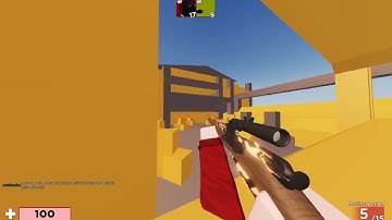 1v1ing a toxic trash talker player | Roblox Arsenal