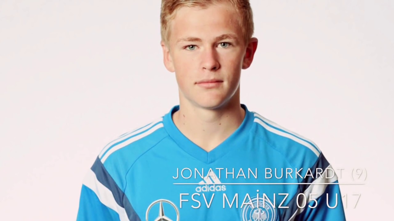 Jonathan Burkardt (9) Maçın Adamı (man of the match) SV Sandhausen U17-FSV Mainz 05 U17