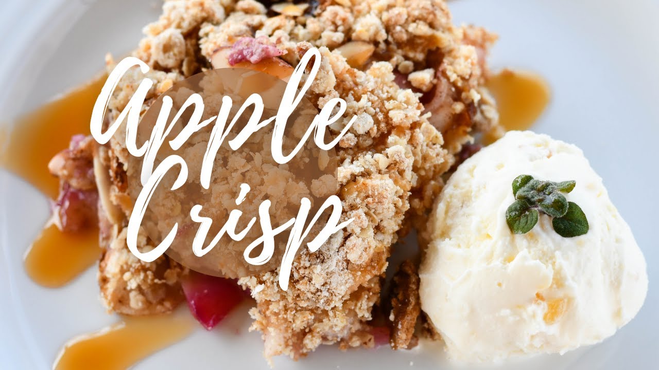 Easy Old Fashioned Apple Crisp Recipe - The Happier Homemaker