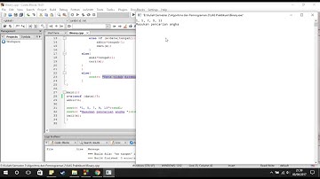 POLITALA TI 2A - Program Binary (Searching) pada C++ Oleh Arief Mahdi (A1316013)