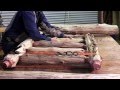 Rustic Log Bed Rustic Log Bed