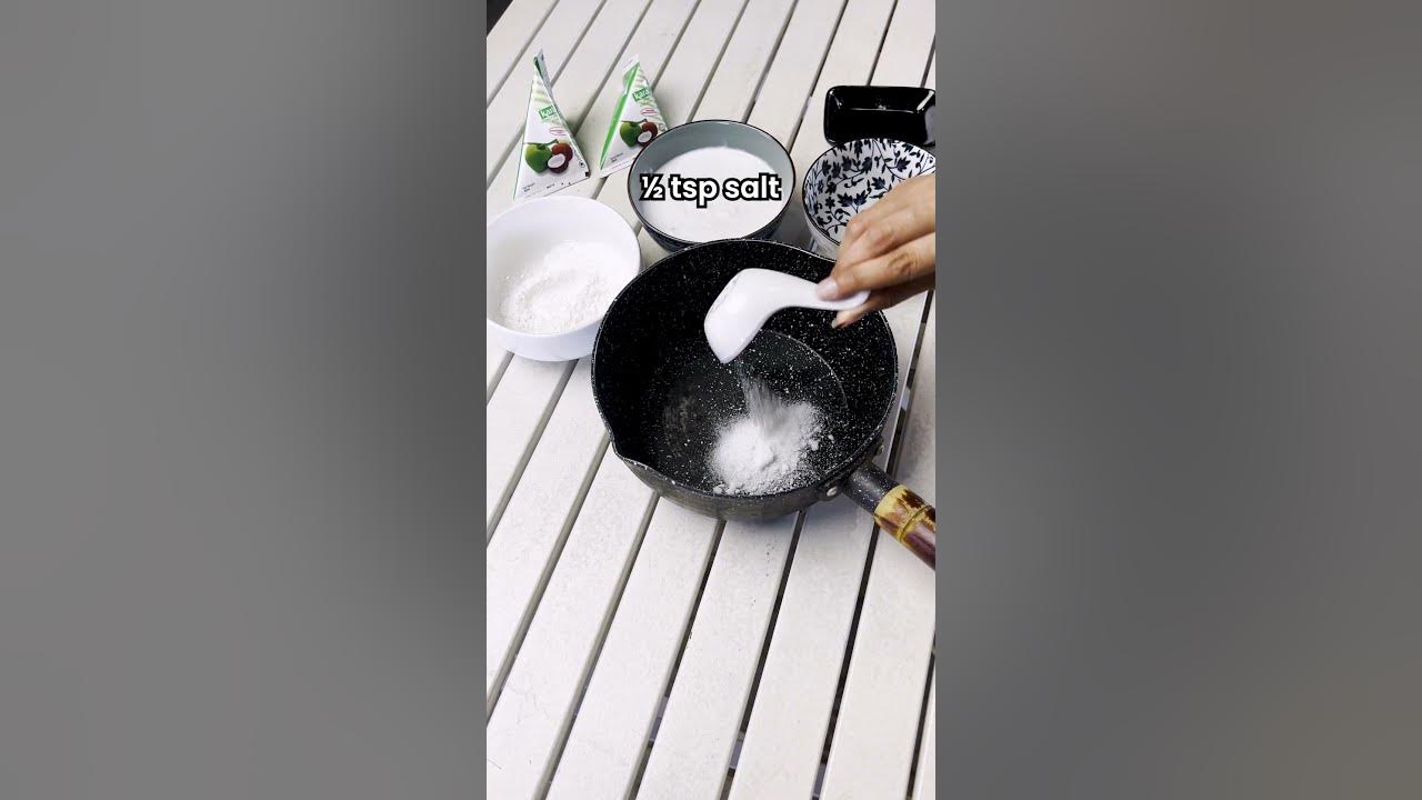 Quick & Easiest Coconut Cream Tang Yuan recipe you will ever make 