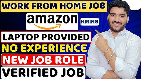 Amazon Work From Home Jobs 2025 | Online Jobs At Home | Verified Remote Jobs | WFH Jobs For Freshers