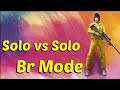 solo vs solo BR mode free fire
