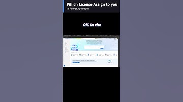 How to see power automate licence