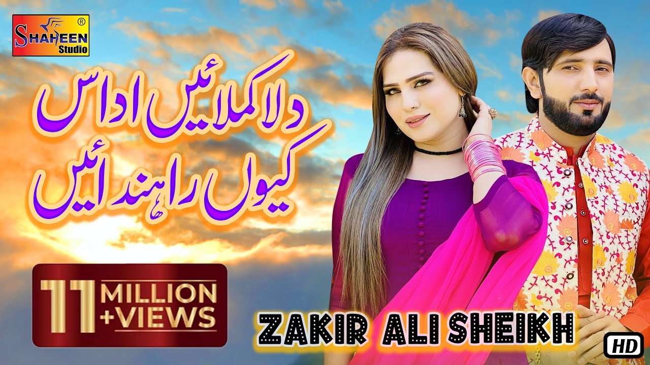 Dilla Kamlay Udas Keu Rahnday  Zakir Ali Sheikh  Pari Paro  Official Video  Shaheen Studio