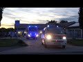 [Alarmgong &amp; Durchsage] KdoW, MTF und LF 20/16 FF Günthersdorf/Kötschlitz rücken aus