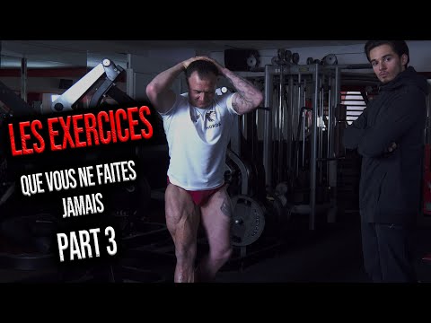 Les exercices que vous ne faîtes jamais derière partie (Uper)