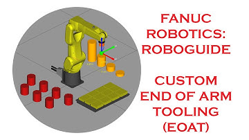 IMPORTING AN END OF ARM TOOL FROM CAD AND SETTING IT IN FANUC