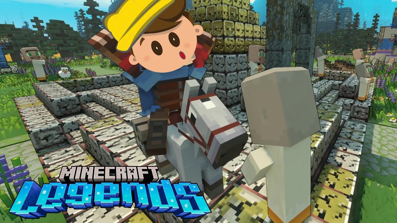 Por fin tenemos DIAMANTES Minecraft Legends - YouTube