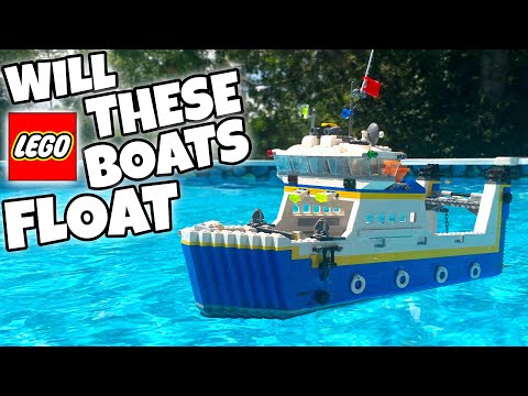 DO THESE LEGO BOATS FLOAT? ⛴  #4