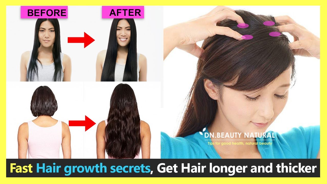 Fast Hair Growth secrets | How to grow hair faster, stronger, longer and  thicker | Scalp massage - YouTube