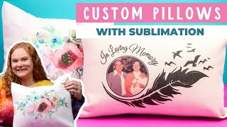 Sublimation Pillows: Custom Pillow Covers in Minutes!