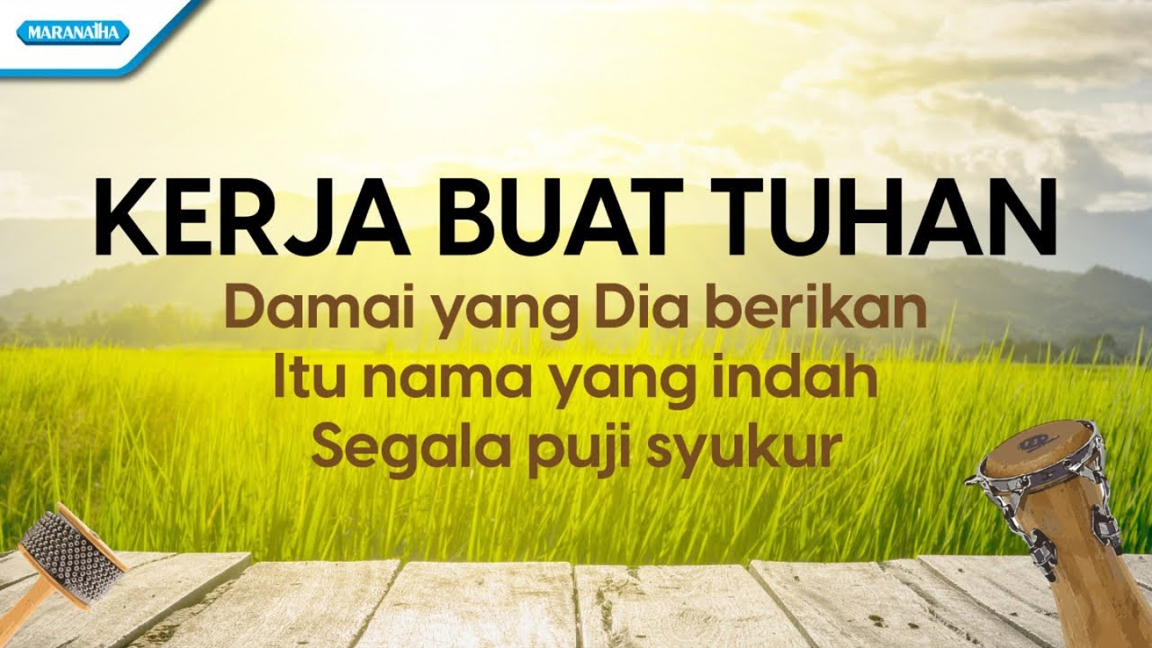 Kerja Buat Tuhan (medley) - Yehuda Singers (Official lyric video)