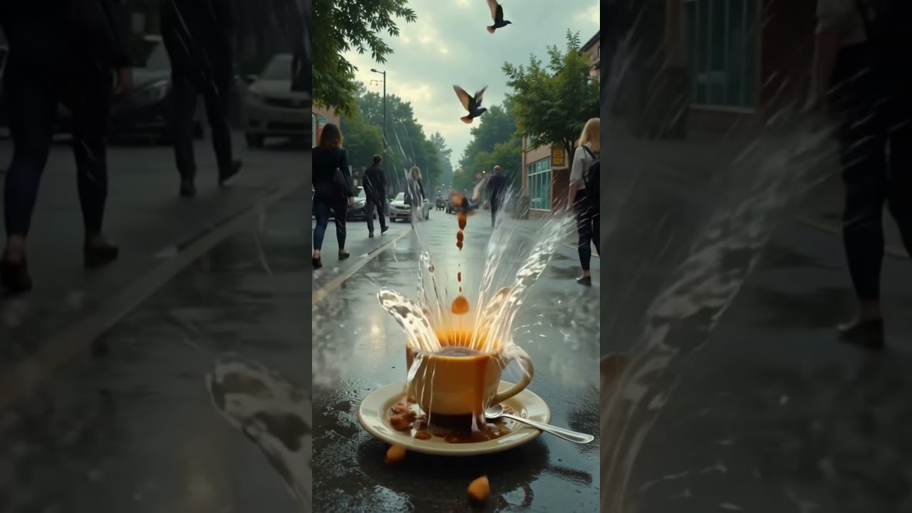 Melting Coffee A Surreal Moment Coffeelover Morningvibes Coffeetime Magicmomentsofdd