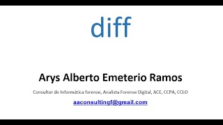 💻Comando diff | 🖱