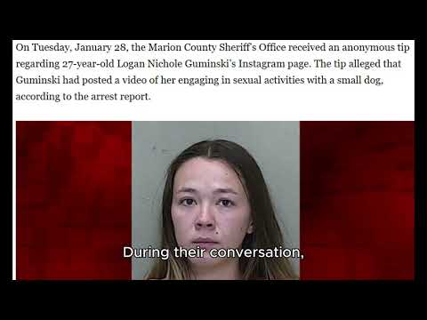 Florida woman arrested for posting sex with her dog