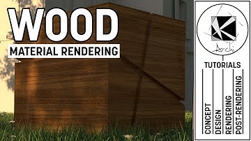 Learn to create Simple Wood Material Tutorial - Vray 3.4 and 3dsMax 2016