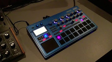 Ambient IDM live jam // with KORG Electribe 2 - "Sketch in C"