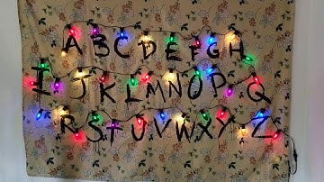 Stranger Things LED Project