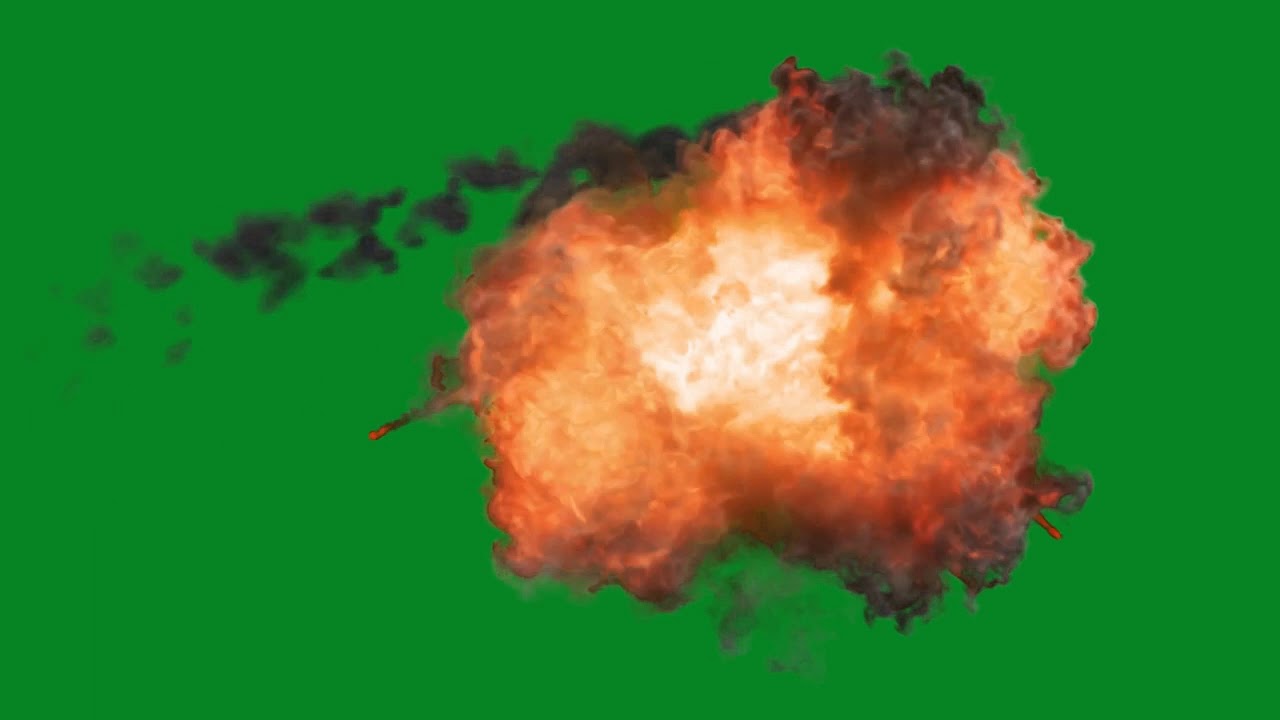 Helicopter Blast || Green Screen Videos - YouTube