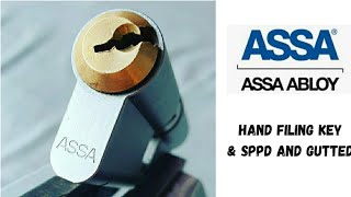 123 - Assa 600 | ? HOW TO MAKE A KEY...!!?  SPPD & GUTTED #lockpicking #locksport #assaabloy