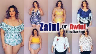 Zaful Plus Size Haul or AWFUL Plus Size Haul? | Try On