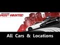 Need For Speed: Most Wanted - All cars & locations [1080p]