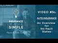 How Auto Insurance Works - No Fault States