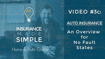 How Auto Insurance Works - No Fault States
