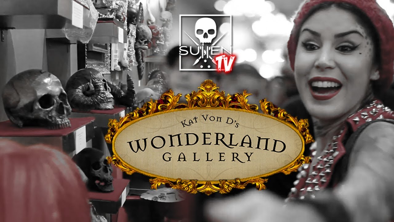 Skulls Show at Kat Von D's Wonderland Gallery