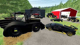 Finding Superhero cars in abandoned barns | Farming Simulator 22 screenshot 4