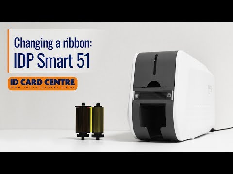 How to change an IDP Smart 51 printer