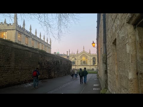 Видео: Еще один день в Оксфорде, уже не студент!