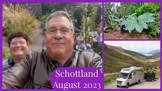 #066 - Mit dem Wohnmobil und Quad nach Schottland, Highlands, traumhafte Campingplätze, Gärten, GB,