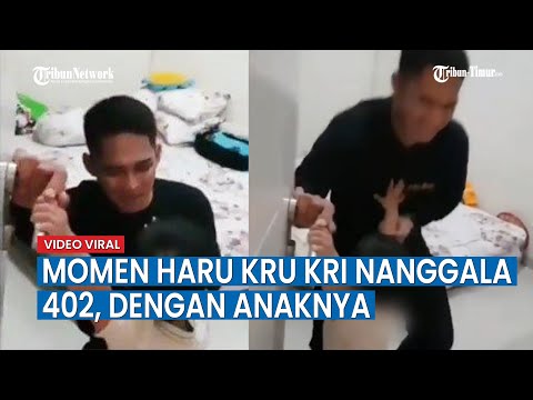 Viral, Seorang Diduga Perwira Kapal Selam KRI Nanggala 402 Bersama Anaknya Sebelum Insiden