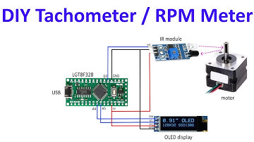 DIY Tachometer / RPM Meter