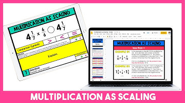 Multiplication as Scaling Tutorial Video