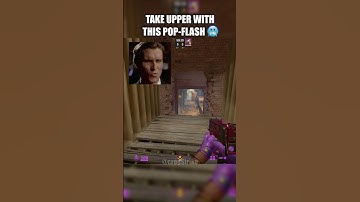 Pop-flash for upper B control on Train #CS2 #counterstrike #counterstrike2