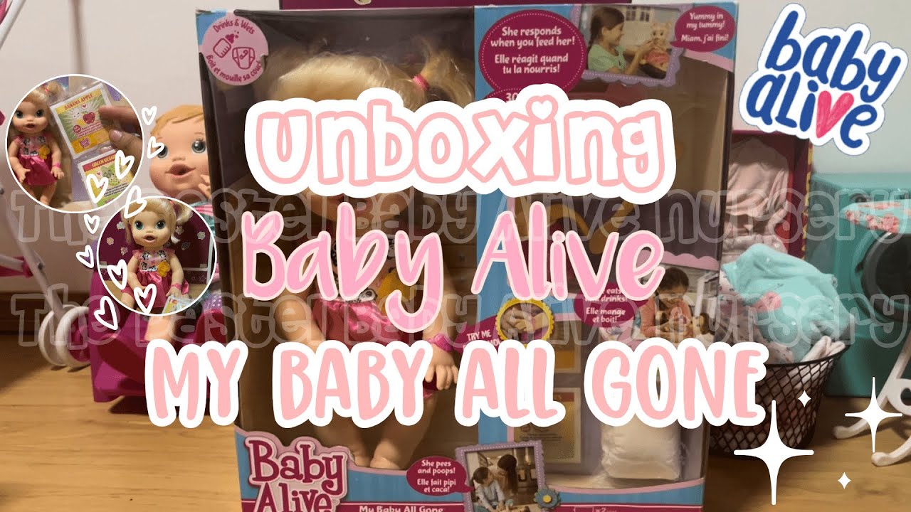 Unboxing The Baby Alive My Baby All Gone Doll! - YouTube