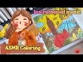 ASMR Coloring Big Ben 🍁 | Cozy Autumn Instrumental Music 🎨✨