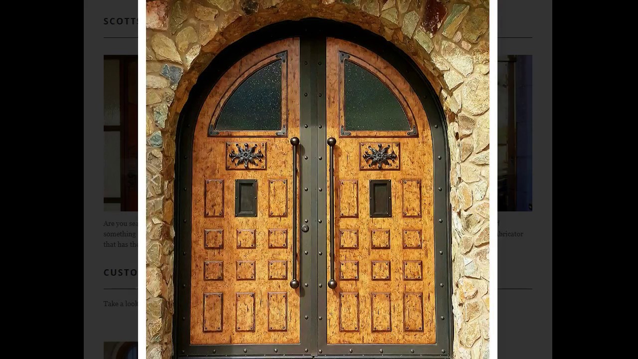 Different Types of Entry Doors - Artistic Alloys & Design LLC