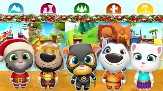 Talking Tom Gold Run - New Update - Discover all the characters - Full walkthrough screenshot 5