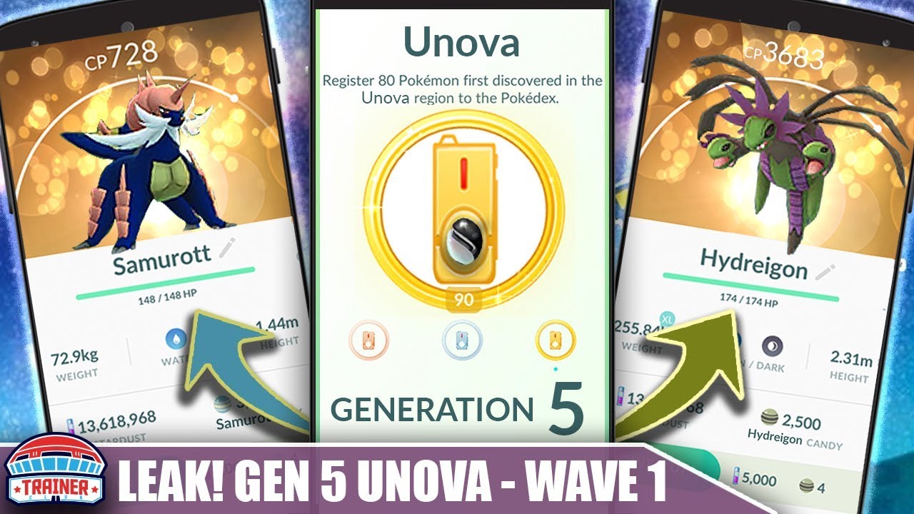 Pokemon Go Gen 5: First Pokemon from Unova revealed via datamine